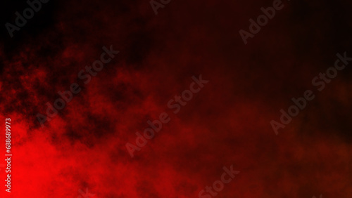 red smoke on black background.horror sky background fantasy style