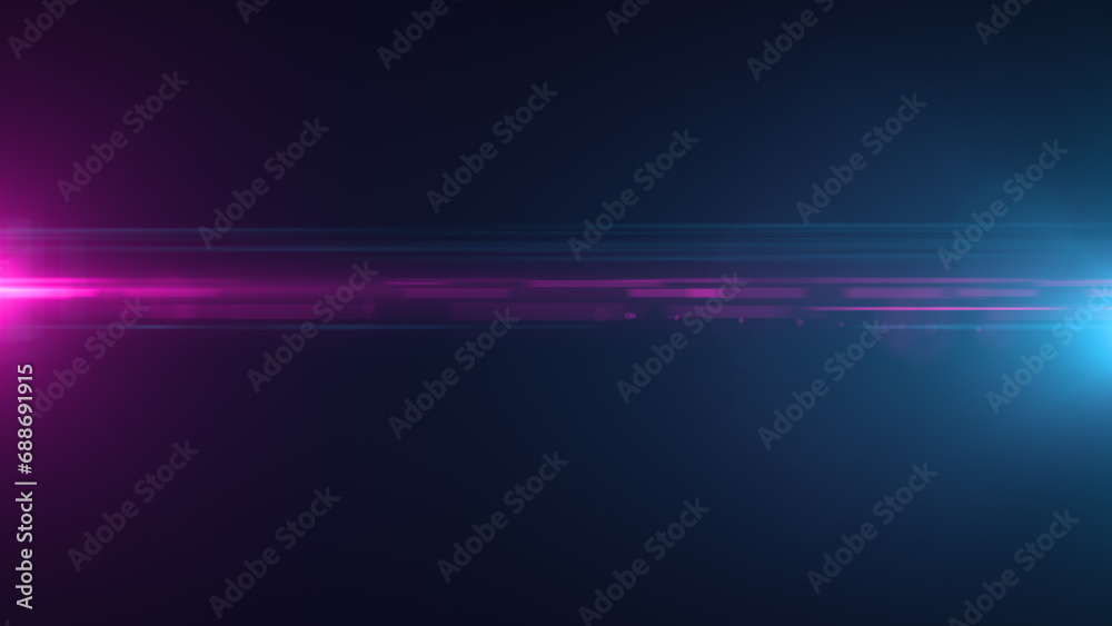 Abstract backgrounds purple and blue neon lights