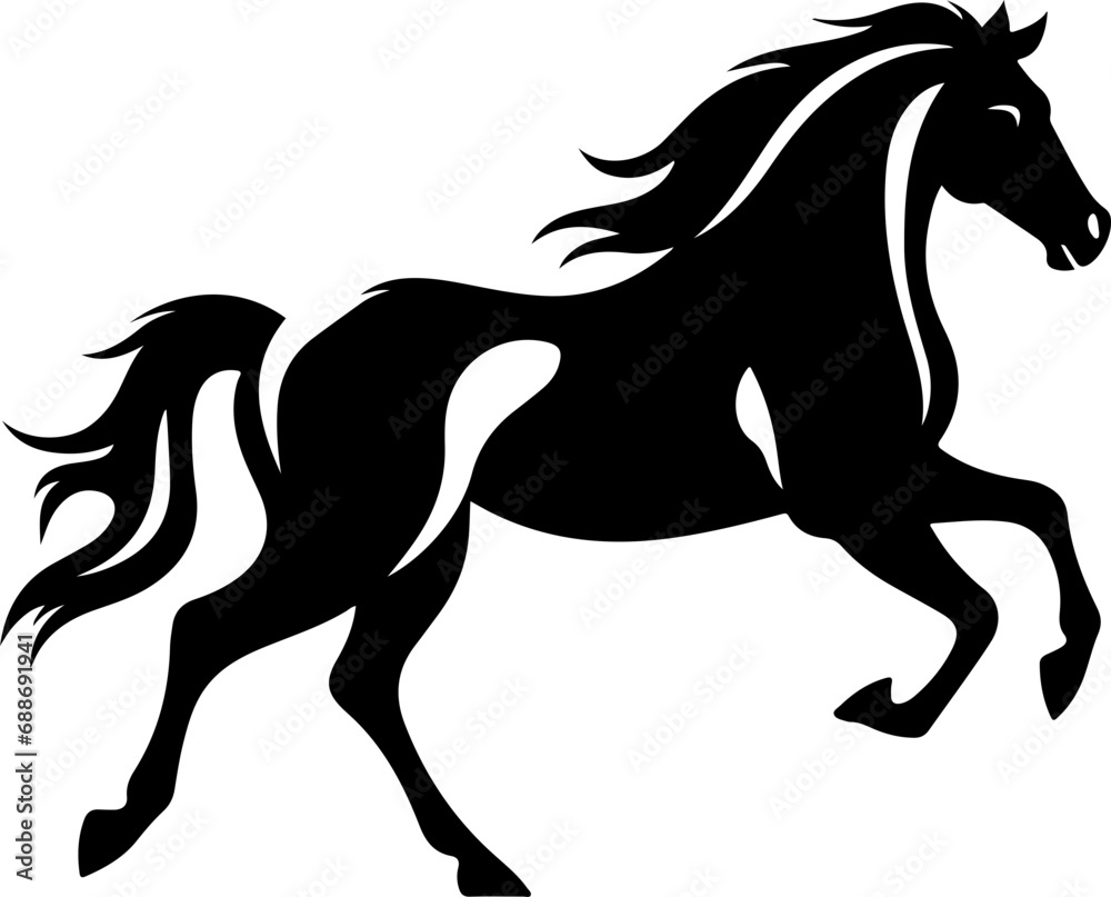 Horse SVG Bundle, Horse Silhouette SVG, Bucking Horse SVG, Rocking