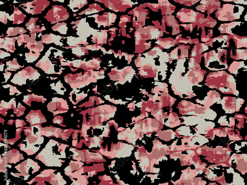 Full Seamless tie dye background pattern texture. Vector illustration. Abstract watercolor brush repeat pattern design