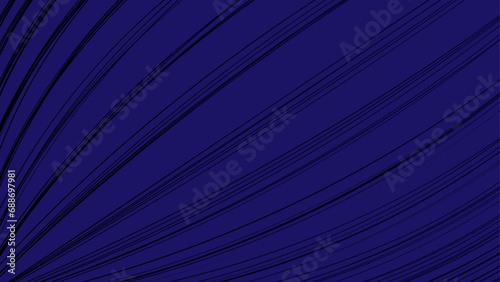 Blue abstract background with colorful speed diagonal lines simple cool futuristic digital wallpaper for presentation and brochures Vector illustration