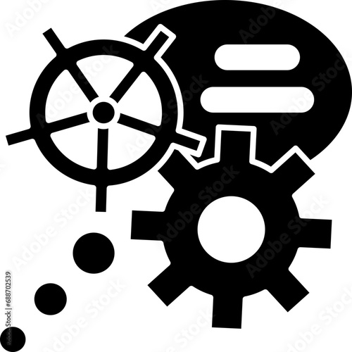analytical  icon