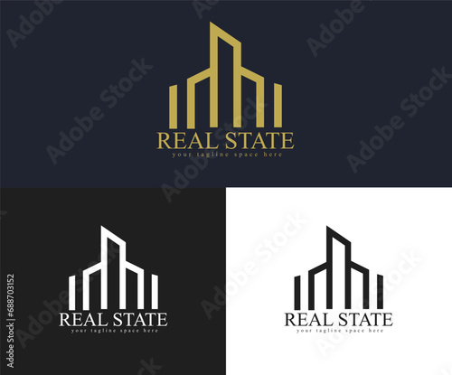 Stunning real estate logo design
