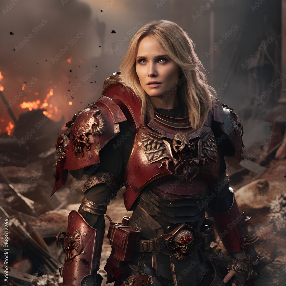Obraz premium picture of a battle of sister