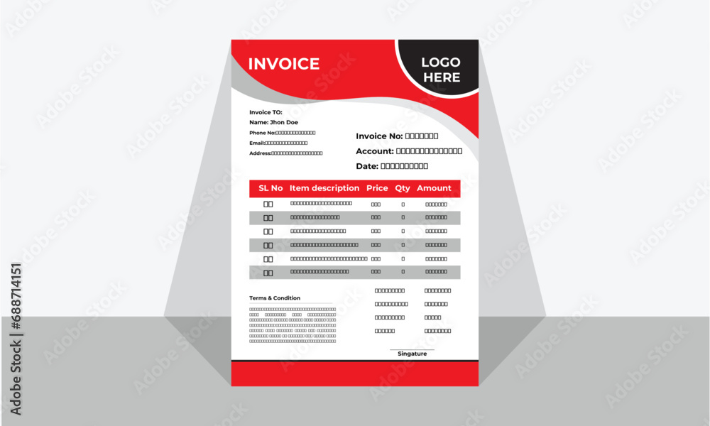 Obraz premium professional corporate flyer design, professional flyer design template vector.