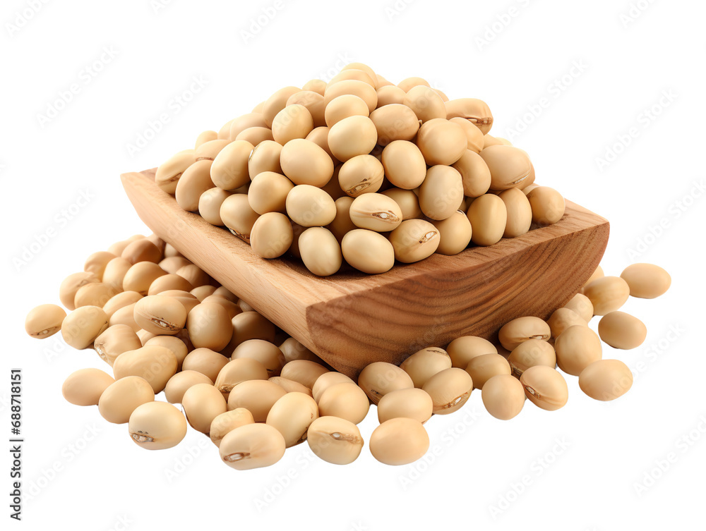 Soya Beans, isolated on a transparent or white background Soya Beans, isolated on a transparent or white background