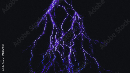 Dynamic Gradient Lightning Storm