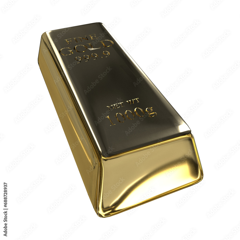 gold isolated on white gold isolated on white