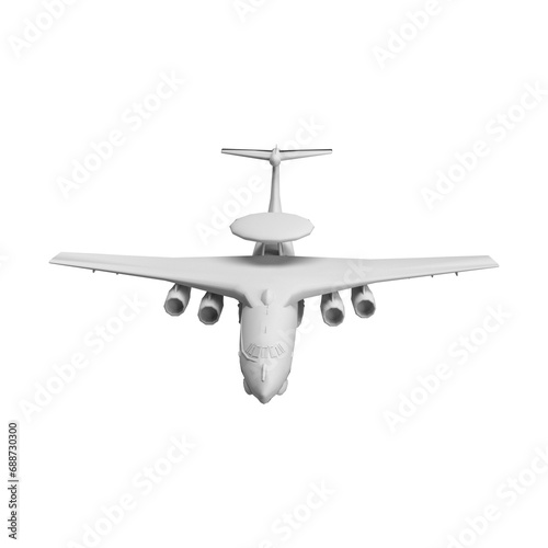 airplane isolated on white