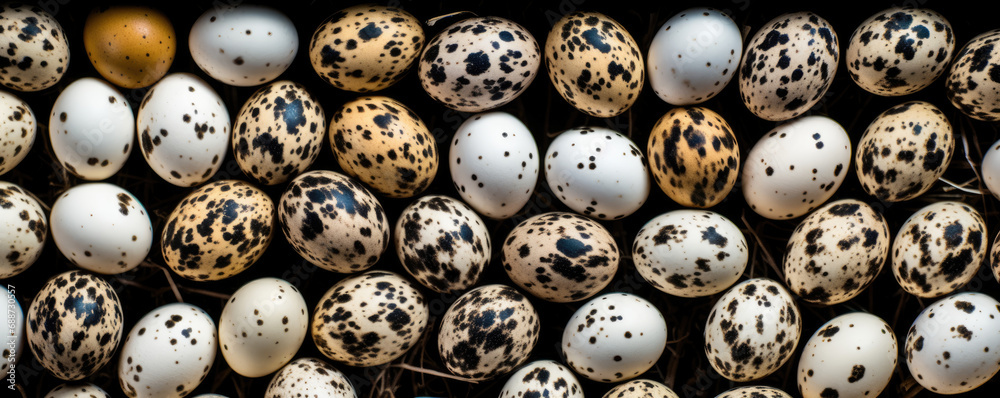 Quail eggs. A huge number of quail eggs for the background. Top view. Quail eggs. A huge number of quail eggs for the background. Top view.