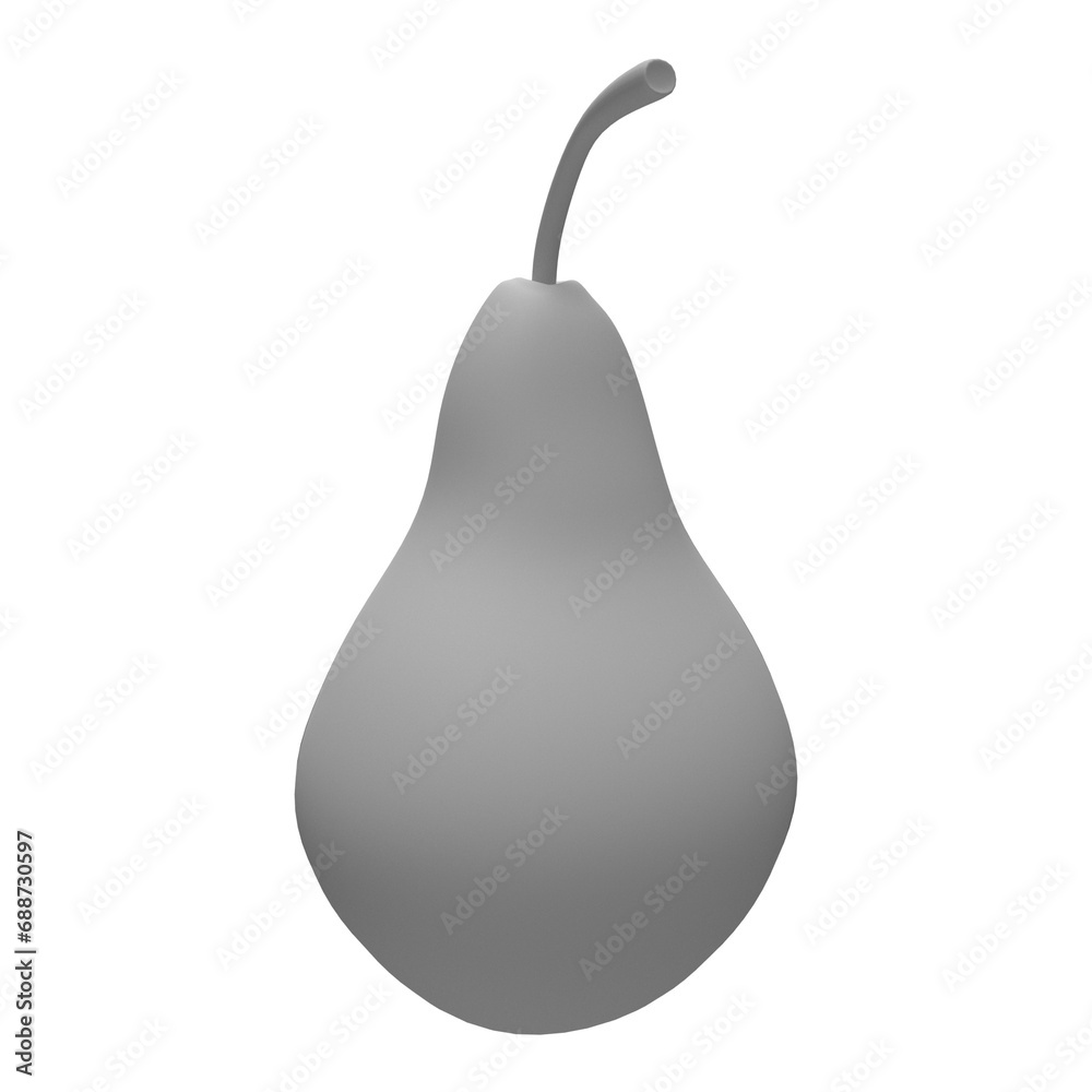pear on a white background pear on a white background