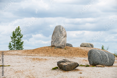 Findlingsdüne auf der Sophienhöhe