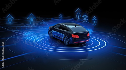 Smart car radar detection system