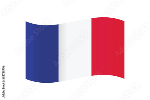 Free Download Vector flag of france background - GFXLoad