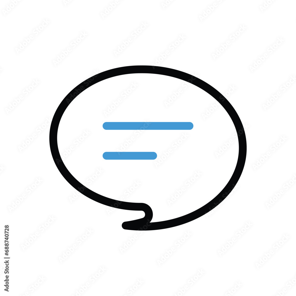 Bubble Icon vector stock illustration Bubble Icon vector stock illustration