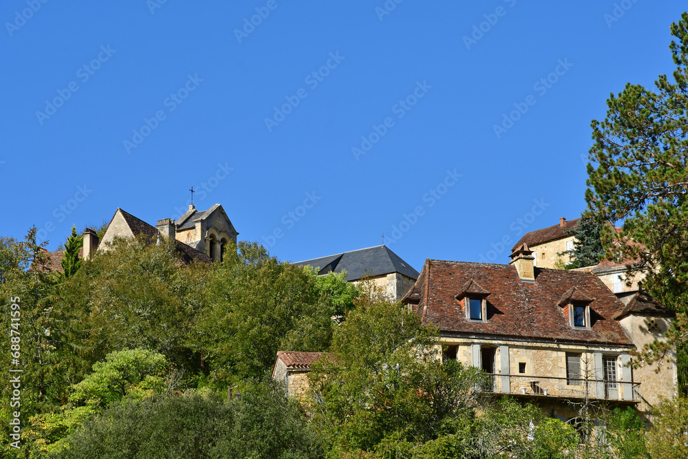 Castelnaud la Chapelle; France - october 7 2023 : picturesque old village