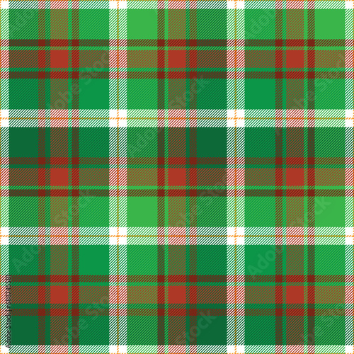 Christmas Plaids Digital Papers, traditional Checks Tartan Papers, Holiday Digital Scrapbooking , Red and Green Merry Pattern