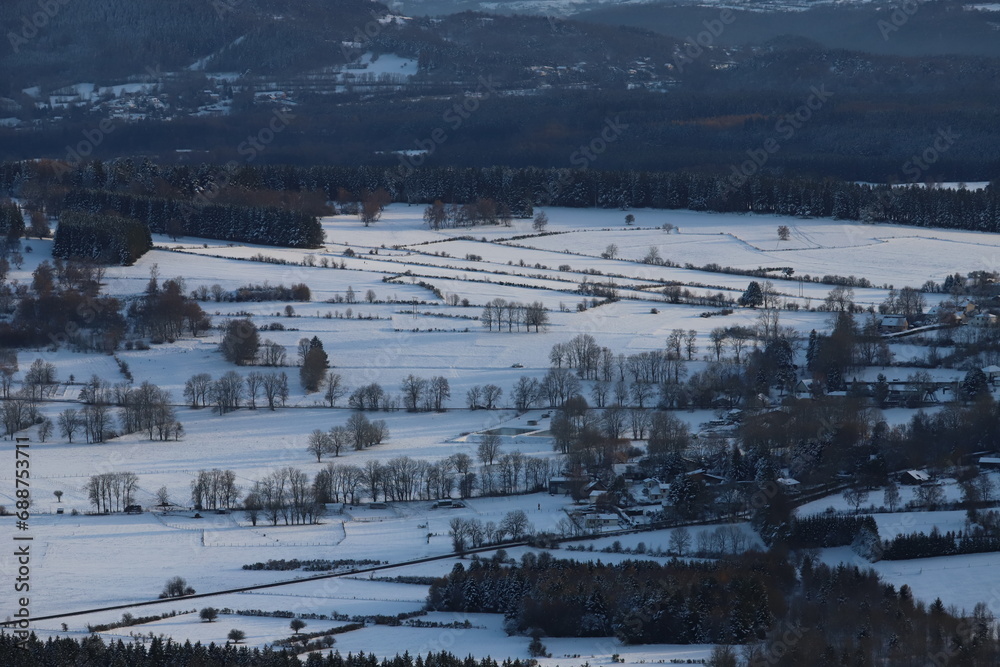 balade hivernale au Puy-de-Dôme