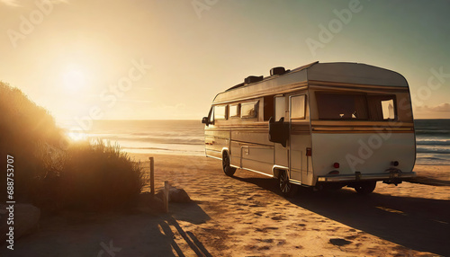 Beachside adventure: seaside living in a rolling home