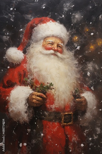 Ai Babbo Natale disegno ad acquerello per bambini 01 © blindblues