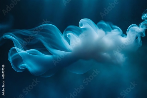beautiful dream smoke with a gentle undersea focus.