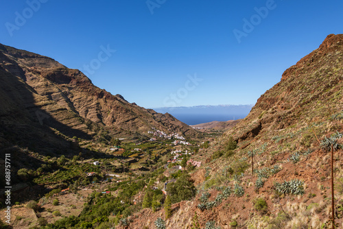 Panoramic View Into The Valley