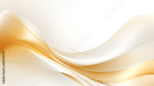 white silk background. white satin fabric. abstract white wave background,Elegant Design. New popular series. wavy and curved lines of bright colors on a white background. Banner © Abdul