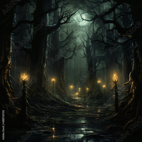 Halloween Forest