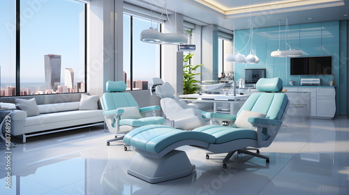Cutting-Edge Dental Care  A Modern Dental Practice Equipped with Advanced Technology for Comprehensive Dental Treatments