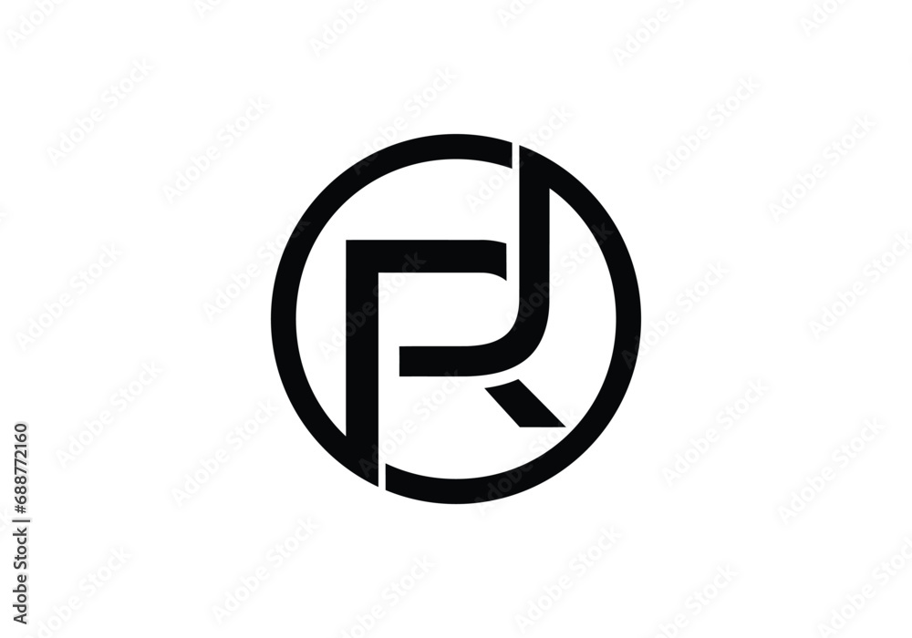 Initial monogram letter JR logo Design vector Template. JR Letter Logo Design.
Initial monogram letter JR logo Design vector Template. JR Letter Logo Design.