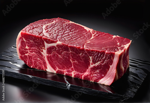 An image capturing the raw artistry and texture of a beef heel cut photo