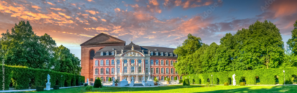 Palais, Trier, Rheinland Pfalz, Deutschland 