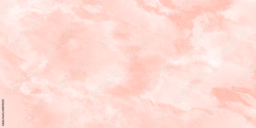 Fototapeta premium Abstract fine brushed painted pink background with stains, Pink watercolor background isolated on white paper, Pink watercolor abstract background, luxury Light Pink Watercolor white splashes.