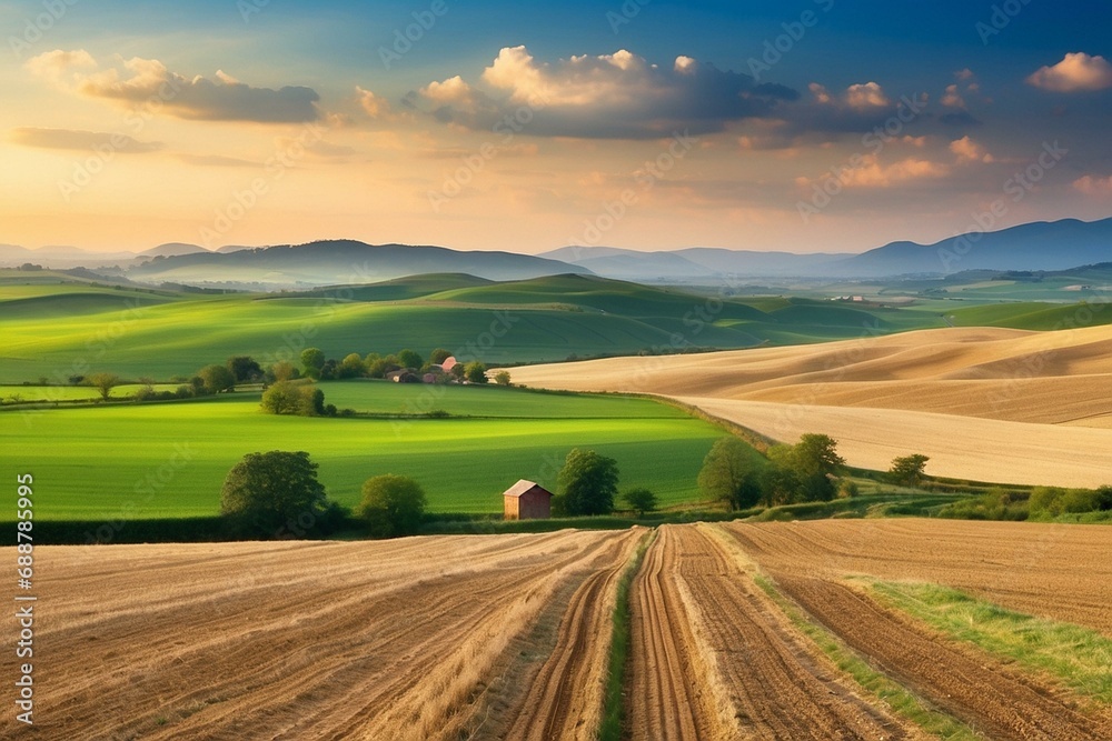 Obraz premium Agriculture LAND