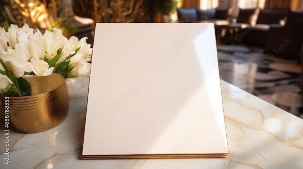 Notepad with blank front, Notepad with blank front,