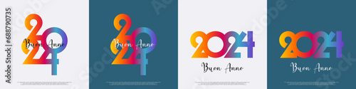 felice anno nuovo - buon anno 2024	
