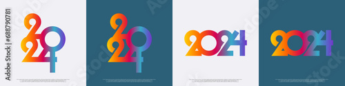 2024 - happy new year - best wishes 2024 background