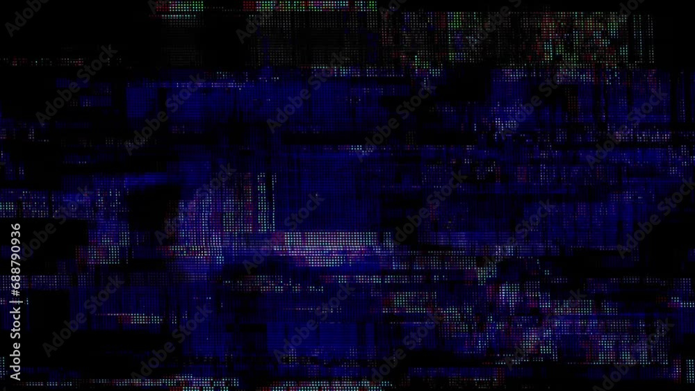 Glitch noise static television VFX. Visual video effects stripes background, tv screen noise glitch effect. Video background, transition effect for video editing, intro and logo reveal with sound Glitch noise static television VFX. Visual video effects stripes background, tv screen noise glitch effect. Video background, transition effect for video editing, intro and logo reveal with sound