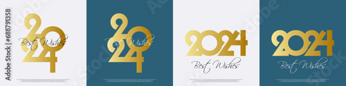 2024 - happy new year - best wishes 2024 background