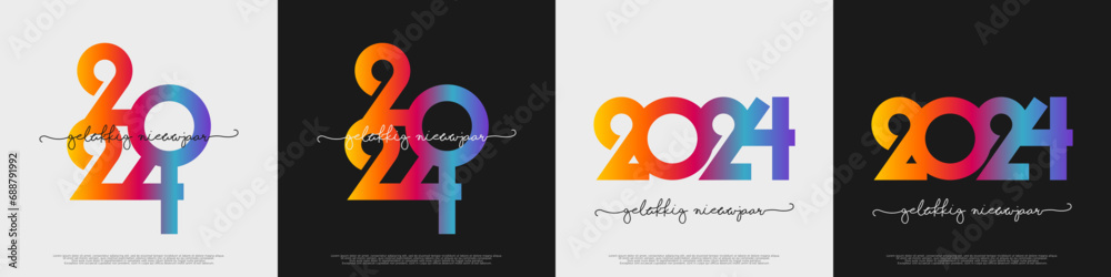 2024 - gelukkig nieuwjaar 2024