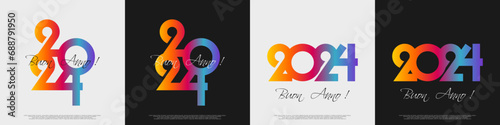 felice anno nuovo - buon anno 2024	