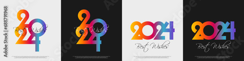 2024 - happy new year - best wishes 2024 background