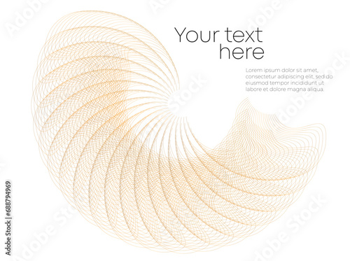 abstract background with spiral