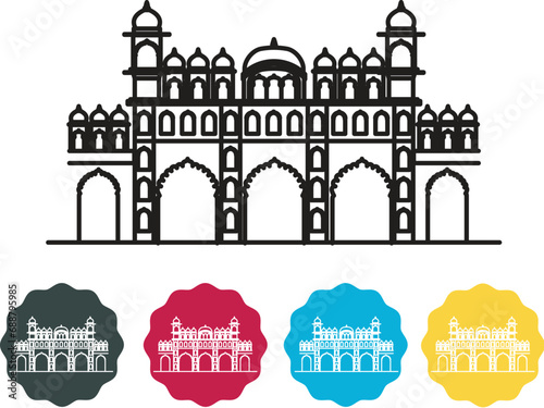 Lucknow City - Bara Imambara Icon photo
