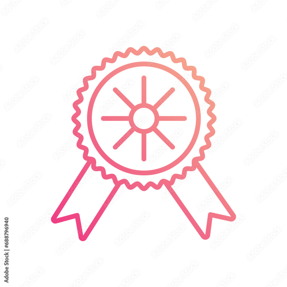 Badge icon vector stock illustration Badge icon vector stock illustration