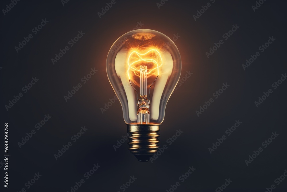 A light bulb with a glowing heart inside. Perfect for expressing love, creativity, and inspiration. Ideal for use in Valentine's Day promotions, romantic designs, and artistic concepts A light bulb with a glowing heart inside. Perfect for expressing love, creativity, and inspiration. Ideal for use in Valentine's Day promotions, romantic designs, and artistic concepts