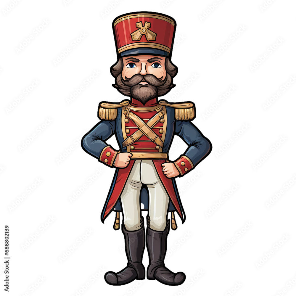 Fototapeta premium Nutcracker Figurine