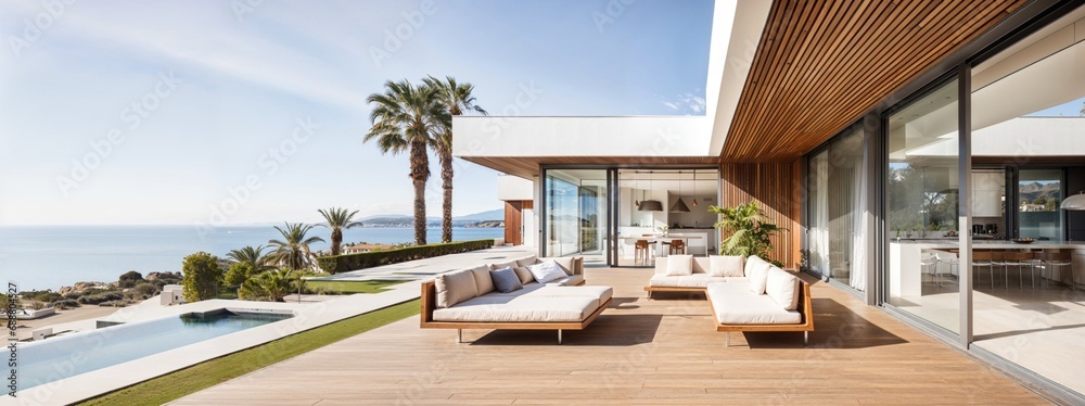 belle villa de luxe en bord de mer dans le sud de l'Espagne belle villa de luxe en bord de mer dans le sud de l'Espagne
