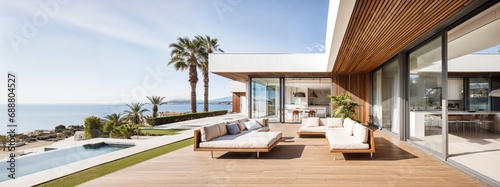 belle villa de luxe en bord de mer dans le sud de l'Espagne © Sébastien Jouve
