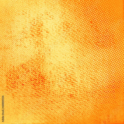 Orange textured backgroud. Empty square backdrop illustration with copy space, usable for social media, story, banner, poster, Ads,  celebration, and various design works